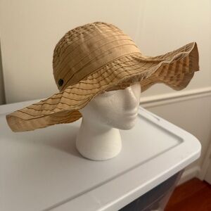 Panama Jack Women's Beige Sun Hat NWOT